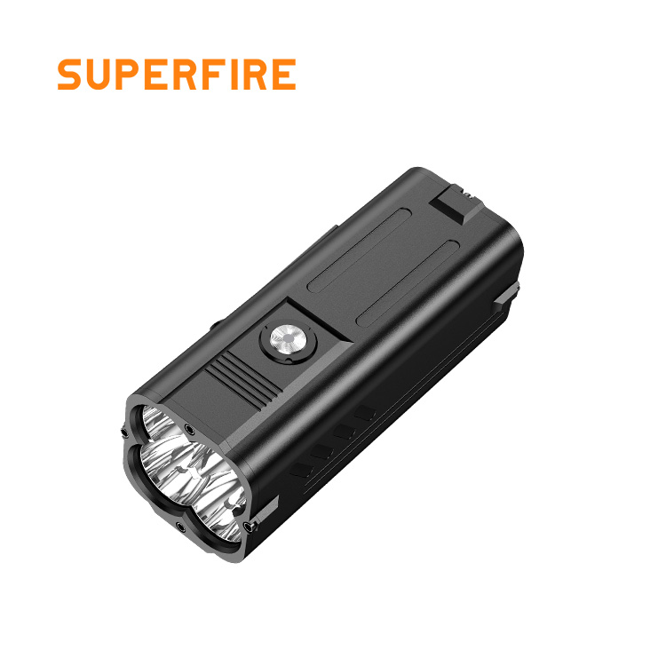 M20 6000 lumen flashlights led high power bright torchlight