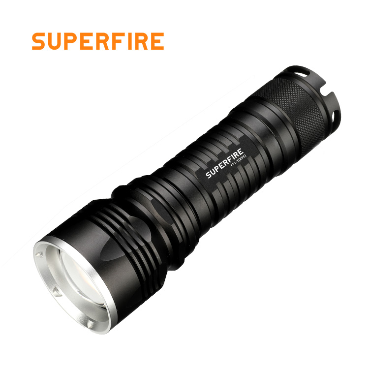 SUPERFIRE F11-T Cree Led Zoom Flashlight