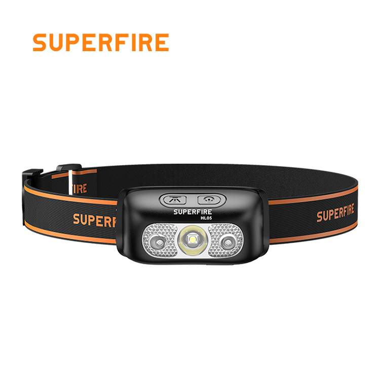 HL05 Running Headlamp Intelligent Infrared Ray Sensor with Waving Inductive Switch