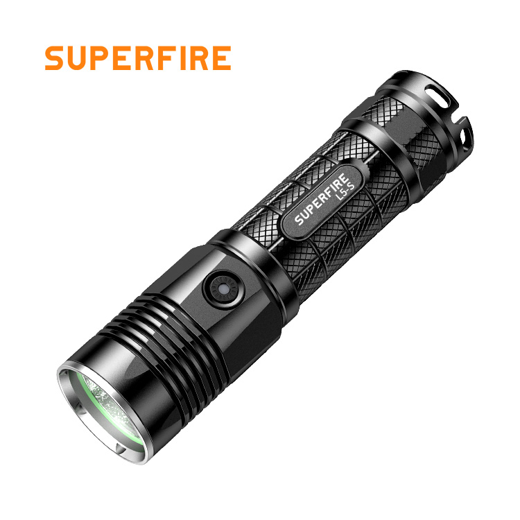 L5-S Self-defense Flashlight 1100 Lumens Micro USB Interface