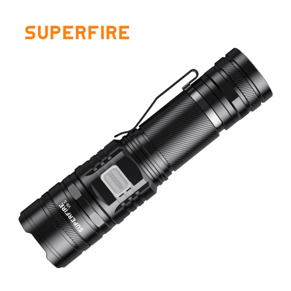 V8-S led rechargeable tactical flashlight