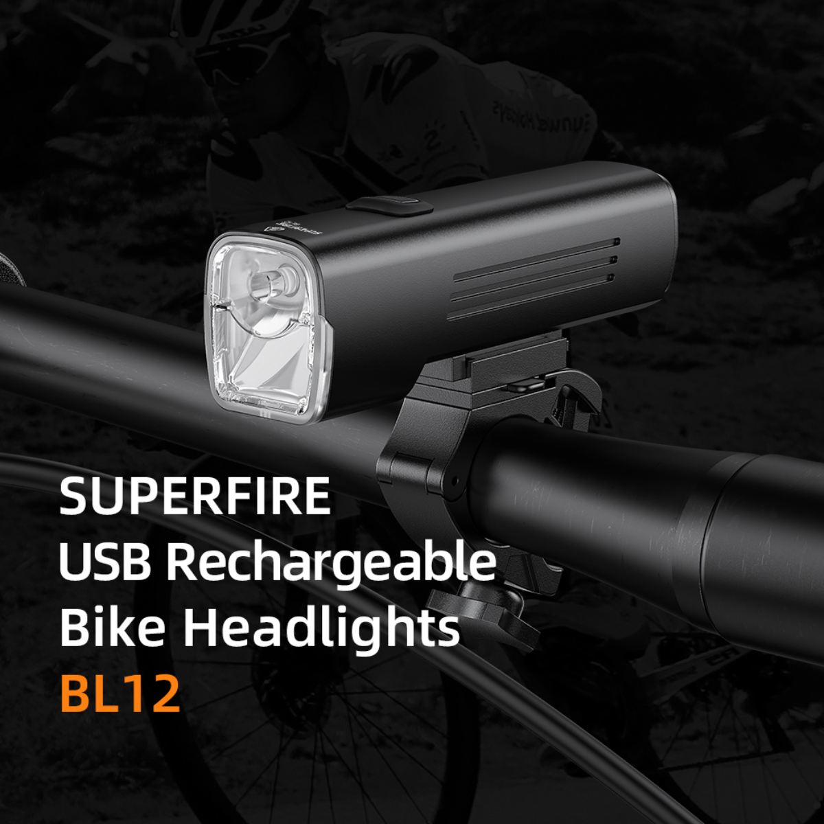 SUPERFIRE Headlights Increase Riding Safety & Visibility