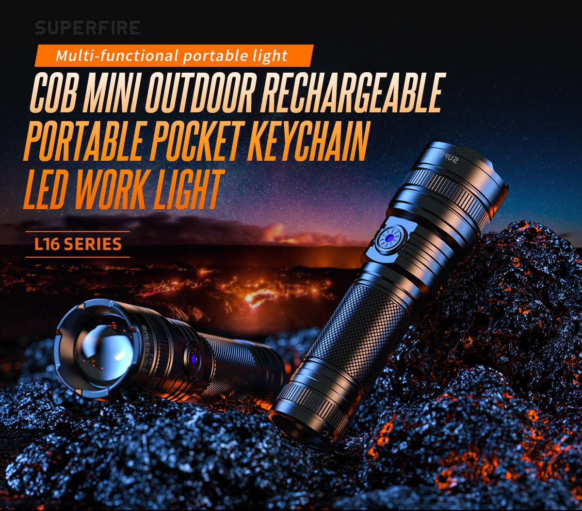 Top 10 Reasons Why You Should Choose SUPERFIRE Telescopic Flashlights