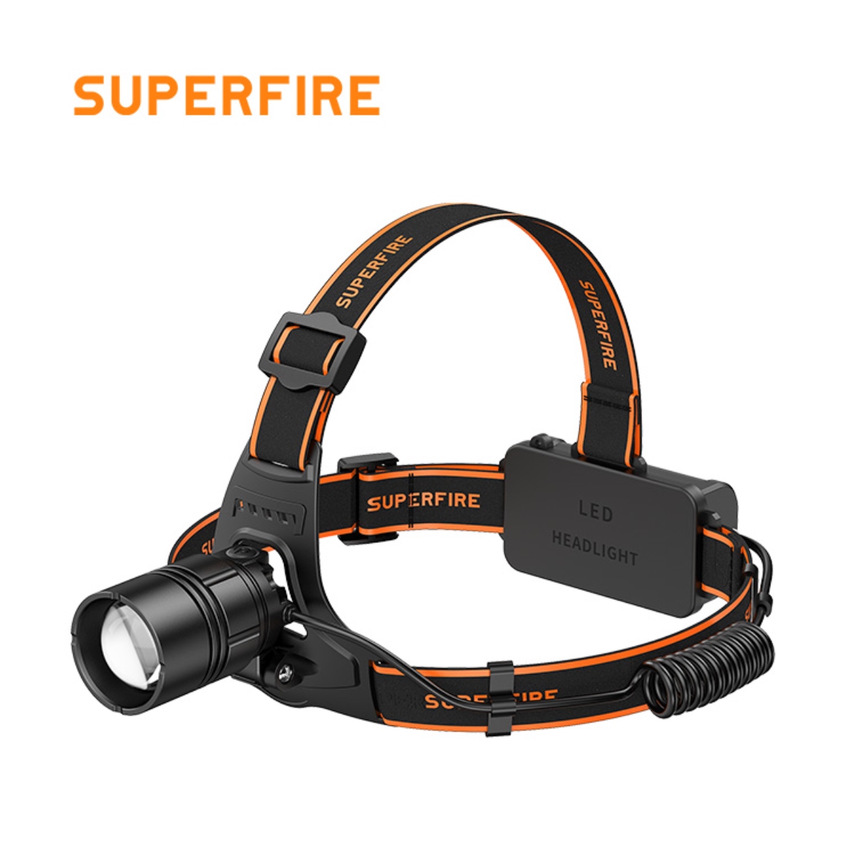 SUPERFIRE HL08 Zoomable Headlamp