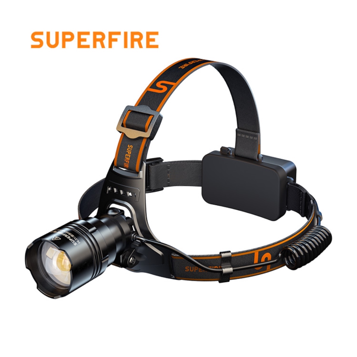 SUPERFIRE HL31 Zoomable Flashlight
