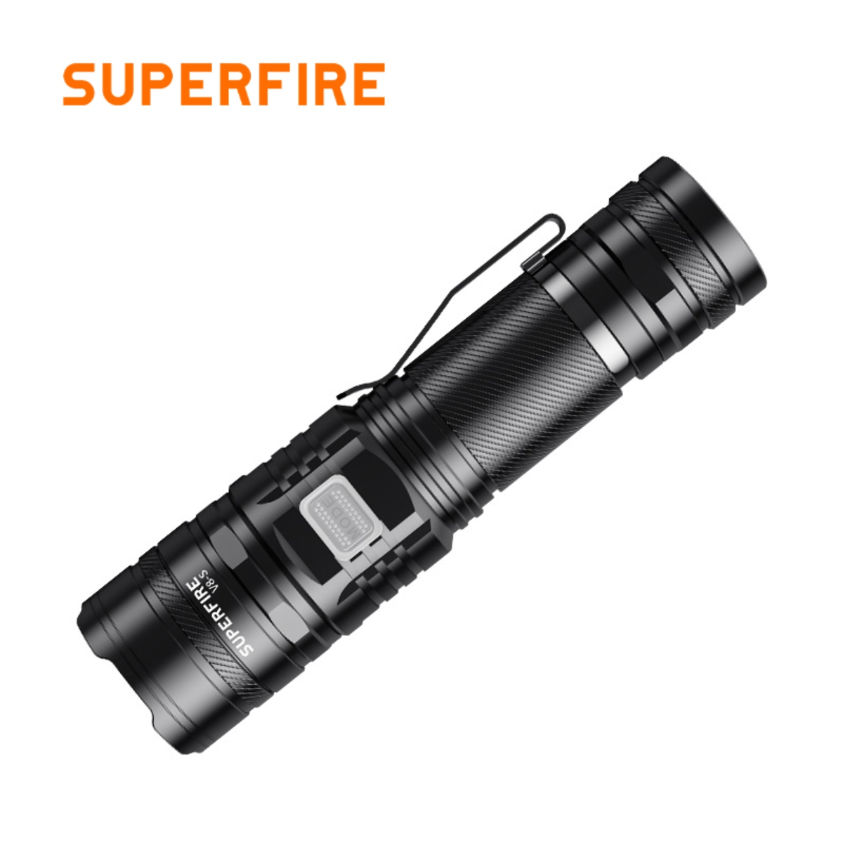 V8-S led rechargeable tactical flashlight