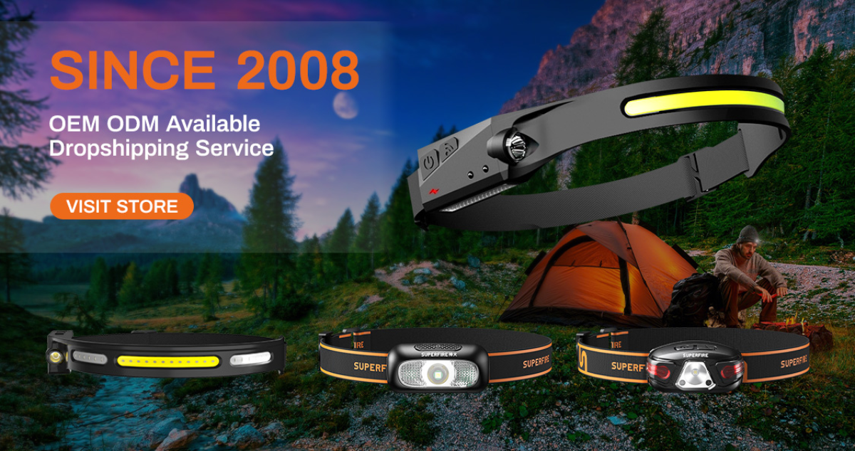 Shine Bright with SUPERFIRE: The Leading Headlamp Supplier for Wholesale and Distribution