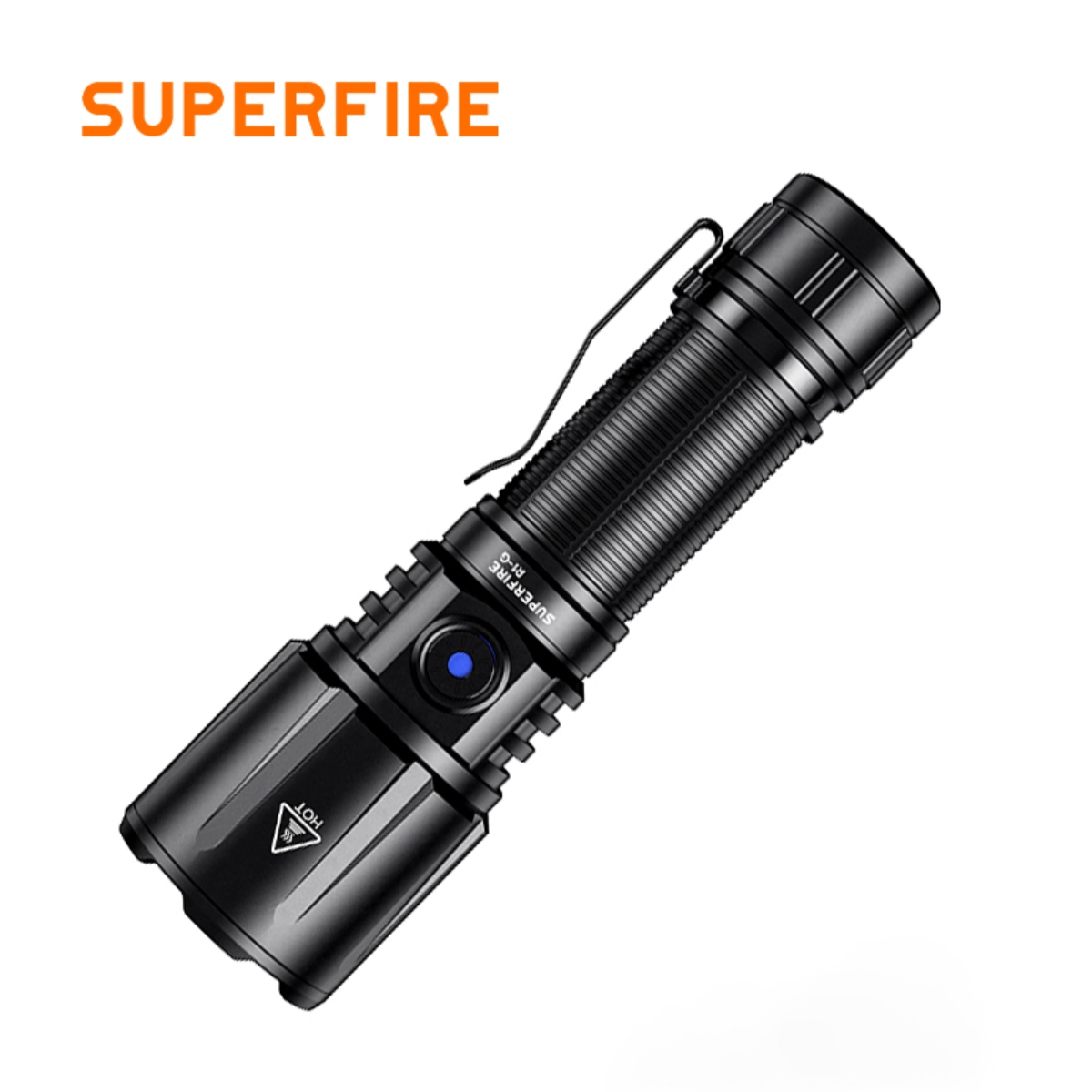 SUPERFIRE R1-G Zoomable High Power Flashlight